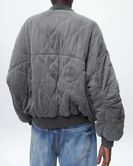 Alice™ - Lockere Bomberjacke aus Baumwolle