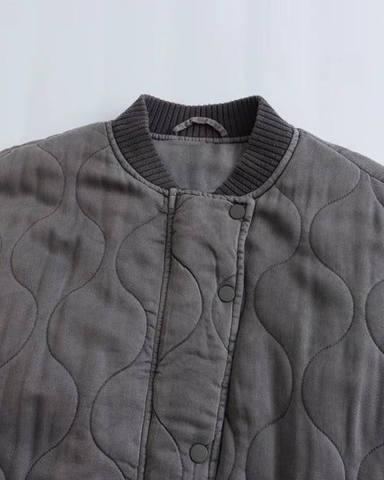 Alice™ - Lockere Bomberjacke aus Baumwolle