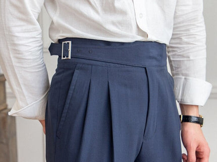 Sommerfeld™ | Ellis - Klassische Hose Mit Hoher Taille Und Schnallenverschluss Für Herren