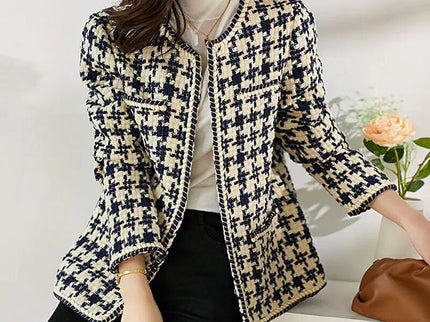 Stilvolle Vintage Tweed Jacke [Letzter Tag Rabatt]