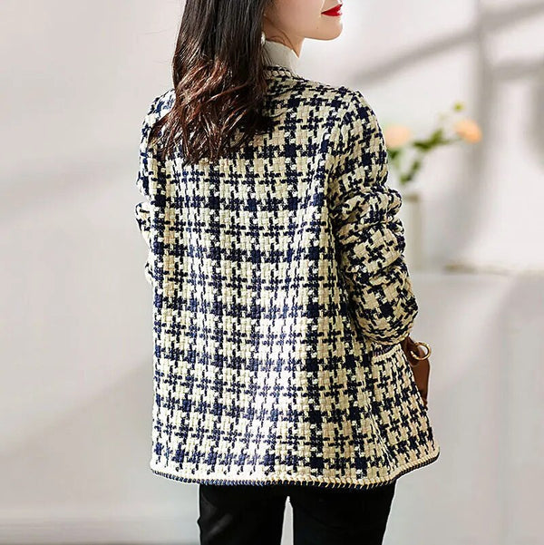 Stilvolle Vintage Tweed Jacke [Letzter Tag Rabatt]