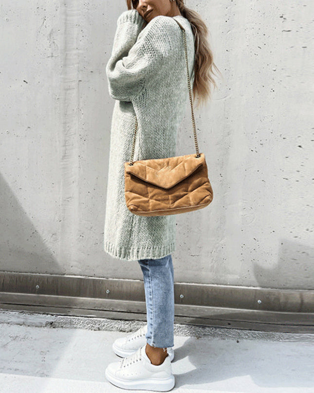 Klassische Strickjacke
