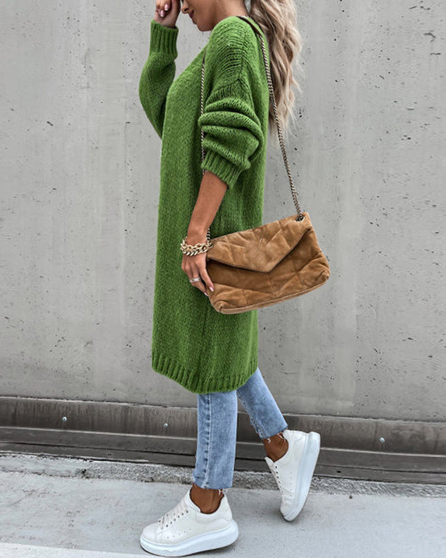 Klassische Strickjacke