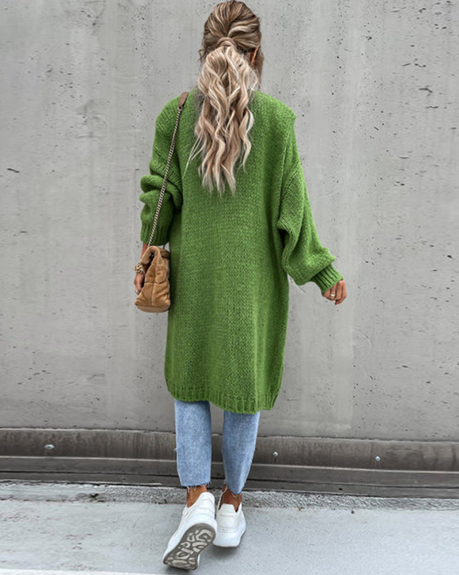 Klassische Strickjacke