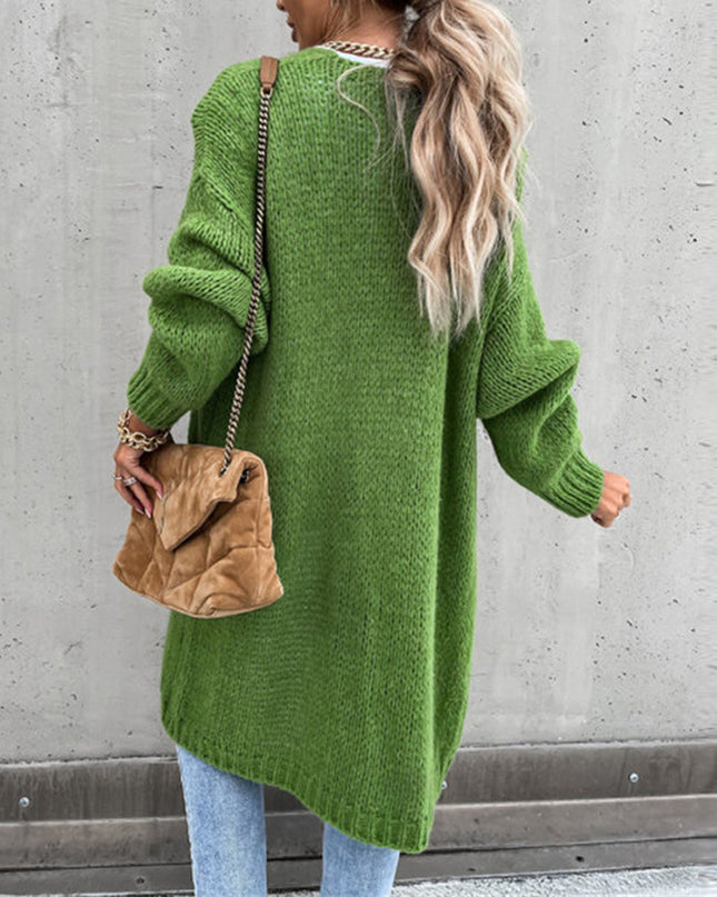 Klassische Strickjacke