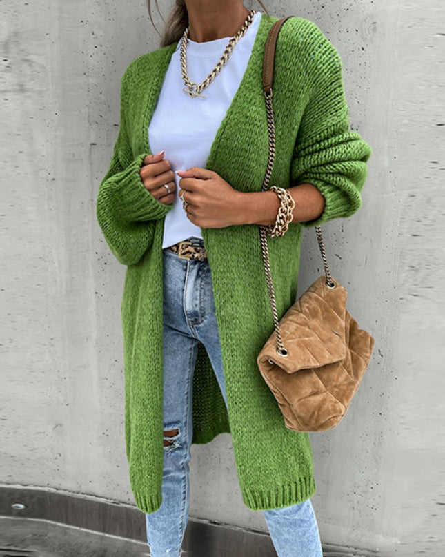 Klassische Strickjacke