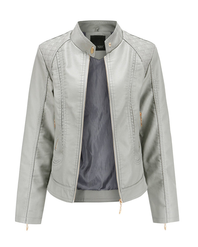 Lederjacke