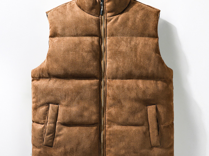 KAWIKA - Stilvolle ärmellose Strickjacke für den modernen Mann