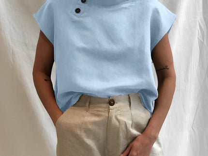 Lina – Stilvolle Bluse mit maskulinem Touch & Vintage-Charme