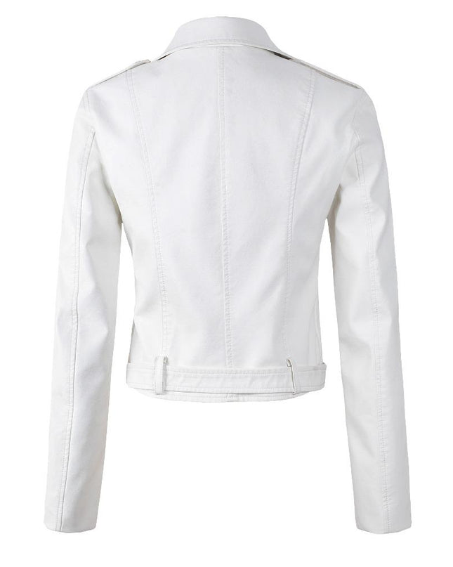Damen Lederjacke [Letzter Tag Rabatt]