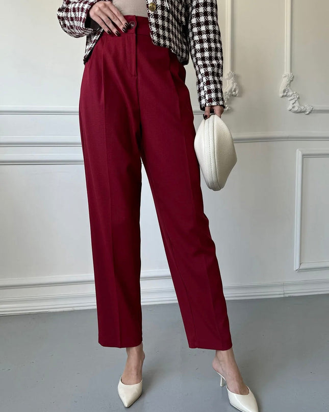 STEFANIE | VIELSEITIGE KLASSISCHE SLIM-FIT-ANZUGHOSE