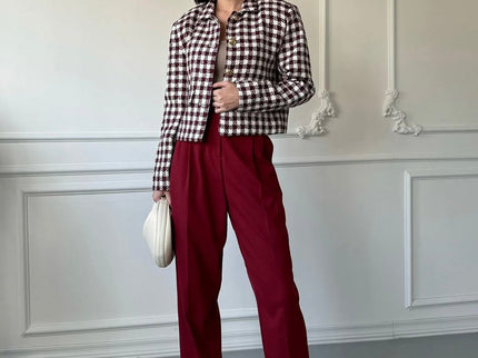STEFANIE | VIELSEITIGE KLASSISCHE SLIM-FIT-ANZUGHOSE