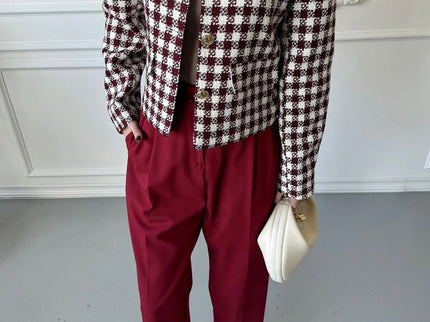 STEFANIE | VIELSEITIGE KLASSISCHE SLIM-FIT-ANZUGHOSE
