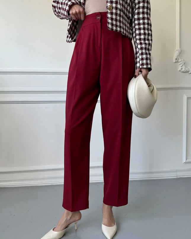 STEFANIE | VIELSEITIGE KLASSISCHE SLIM-FIT-ANZUGHOSE