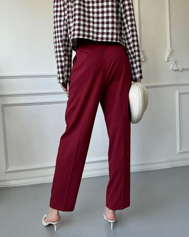 STEFANIE | VIELSEITIGE KLASSISCHE SLIM-FIT-ANZUGHOSE