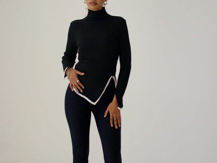 Anna | Klassischer Rollkragenpullover für Damen