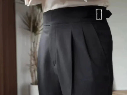 Sommerfeld™ | Ellis - Klassische Hose Mit Hoher Taille Und Schnallenverschluss Für Herren