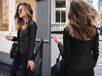 Lederjacke