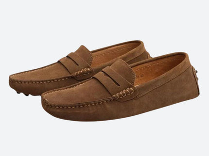 Modische und bequeme leichte Wildleder-Slipper - Jhonny