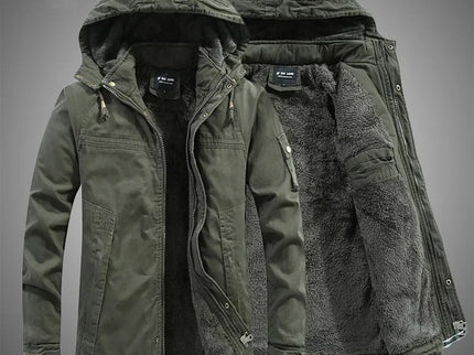 Byron | Bequeme Fleecejacke mit Kapuze