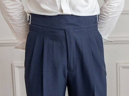 Sommerfeld™ | Ellis - Klassische Hose Mit Hoher Taille Und Schnallenverschluss Für Herren