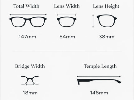 LECCE | Auffällige quadratische Sonnenbrille