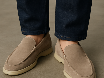 Eleganter Beige Herren Loafer