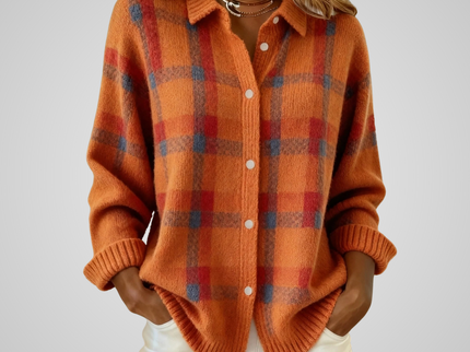 Ophéliane | Pull Carreaux Douceur