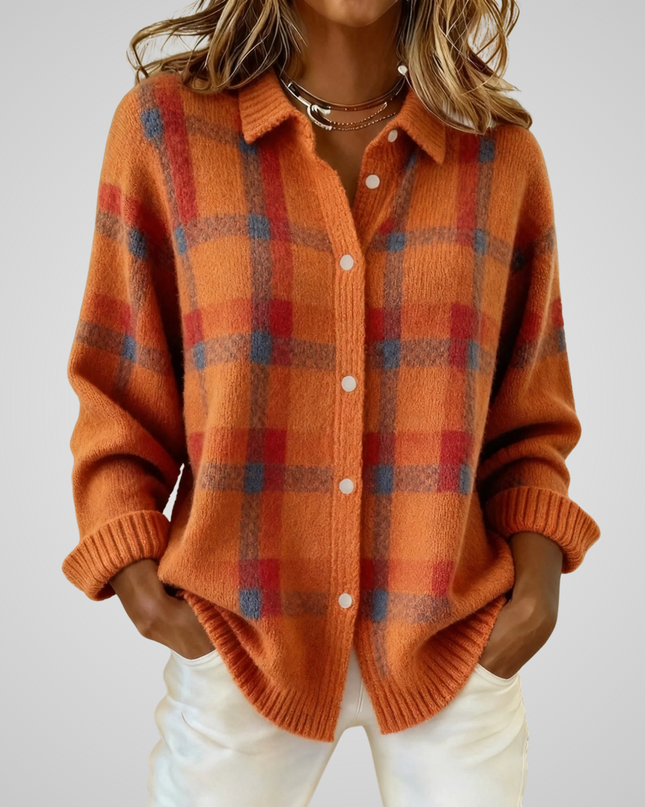 Ophéliane | Pull Carreaux Douceur