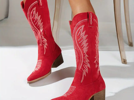 Lisa Wild Spirit Bestickte Westernstiefel