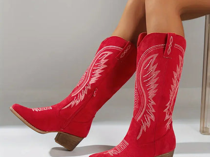 Lisa Wild Spirit Bestickte Westernstiefel