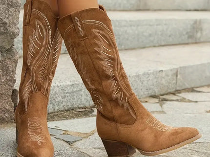 Lisa Wild Spirit Bestickte Westernstiefel