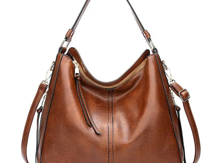 Jacky - Elegante und geräumige Sommer-Tasche aus Leder für Frauen