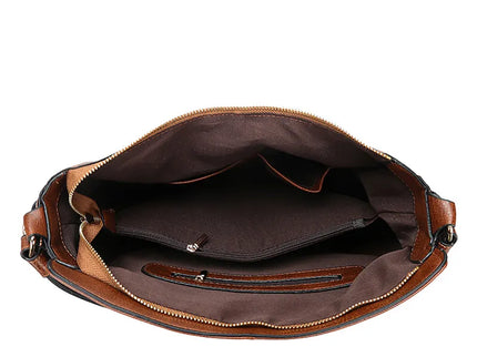 Jacky - Elegante und geräumige Sommer-Tasche aus Leder für Frauen