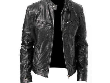 Stylische Lederjacke für Männer - MIKEL Kollektion