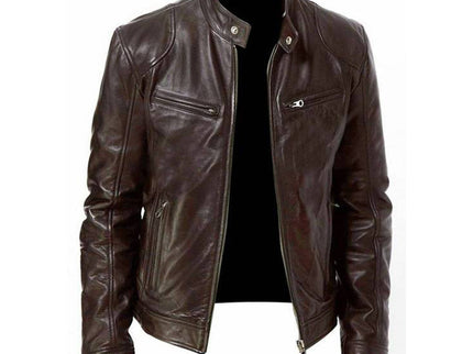 Stylische Lederjacke für Männer - MIKEL Kollektion