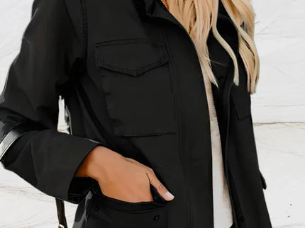 Nora - Elegante Langarmjacke mit vier funktionellen Taschen für Frauen