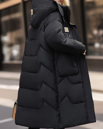 HANNIA - Eleganter Luxus-Wintermantel für Damen