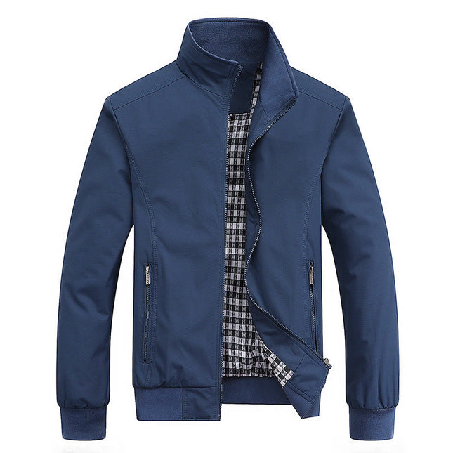 Leichte Übergangsjacke mit Stehkragen – Stilvolle Freizeitjacke für Alltag & Outdoor