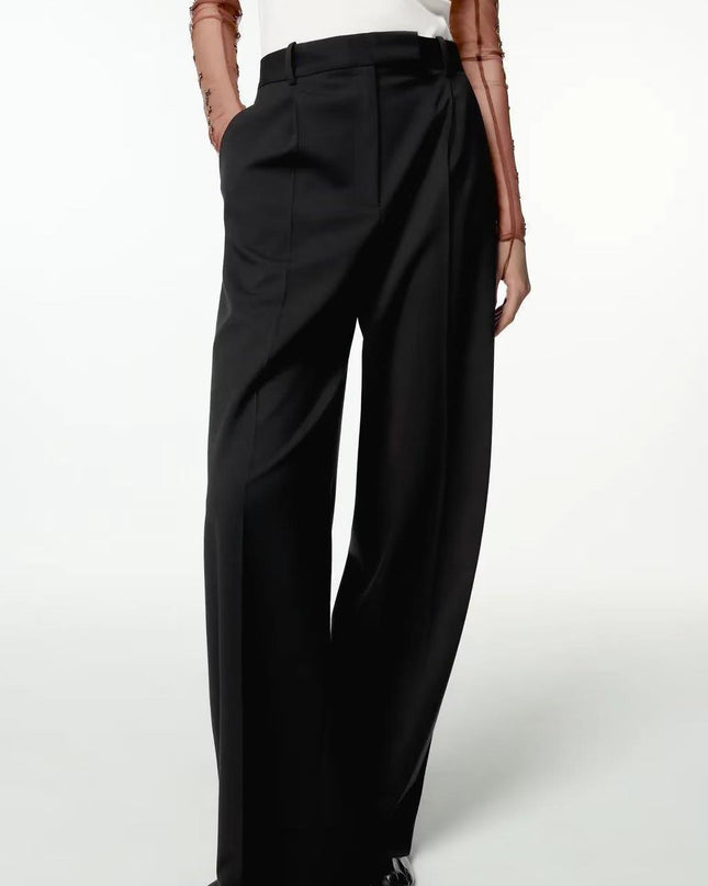 Elegante High-Waist Wide-Leg Hose mit klassischem Schnitt