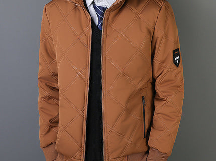Steppjacke mit Reißverschluss – Elegante Übergangsjacke für Alltag und Business