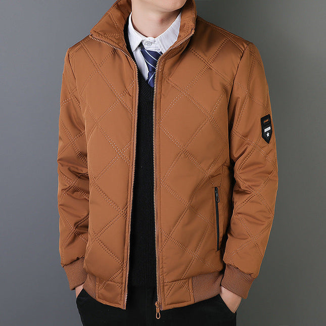 Steppjacke mit Reißverschluss – Elegante Übergangsjacke für Alltag und Business