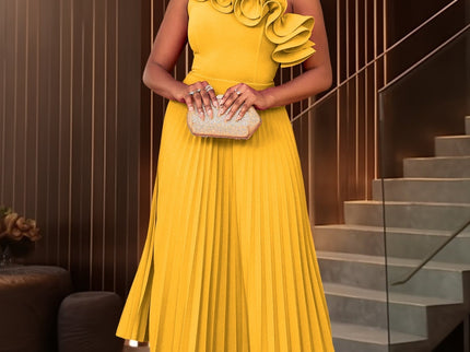 Adi™ - Couture Asymmetrisches Ein-Schulter-Abendkleid