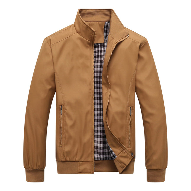 Leichte Übergangsjacke mit Stehkragen – Stilvolle Freizeitjacke für Alltag & Outdoor