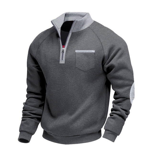Eoghan - Fleece Quarter-Zip Sweatshirt