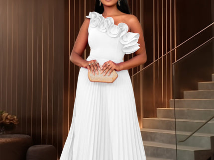 Adi™ - Couture Asymmetrisches Ein-Schulter-Abendkleid