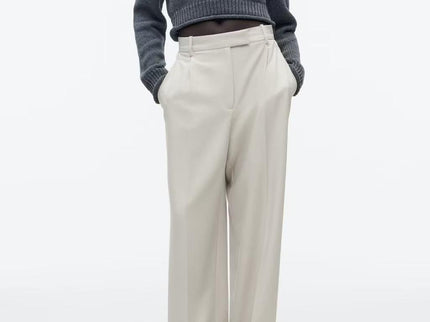 Elegante High-Waist Wide-Leg Hose mit klassischem Schnitt