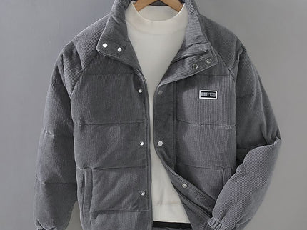 René™ - Cordjacke mit Wollmischung