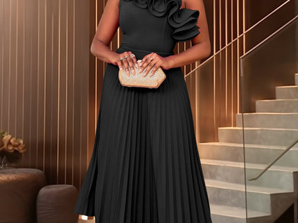 Adi™ - Couture Asymmetrisches Ein-Schulter-Abendkleid
