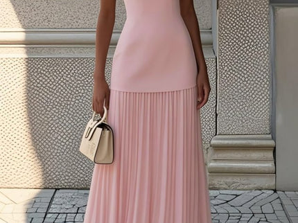 Sommerfeld | Plissiertes Maxikleid